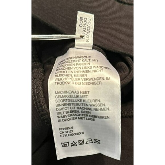 DKNY Padded Black Crossed Back Sports Bra Women's Size L - Picture 3 of 4